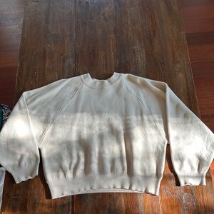 Vici Cream Crew Neck Sweater
